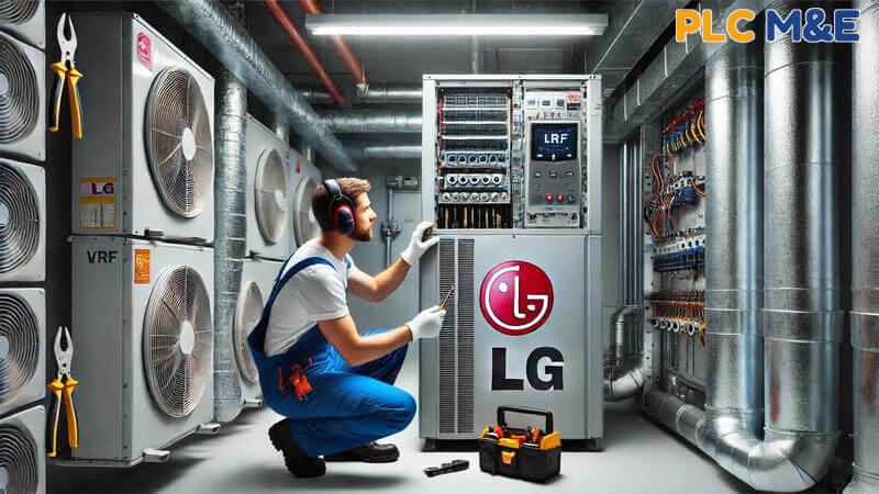 bảo trì điều hòa trung tâm VRF Toshiba LG tại Vũng Tàu