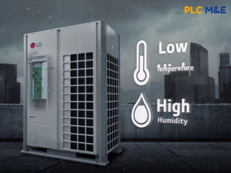 điều hòa trung tâm VRF Toshiba LG gặp sự cố
