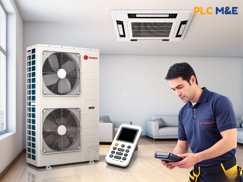 Những lỗi thường gặp ở điều hòa trung tâm VRF Toshiba LG và cách xử lý 4 điều hòa trung tâm VRF Toshiba LG