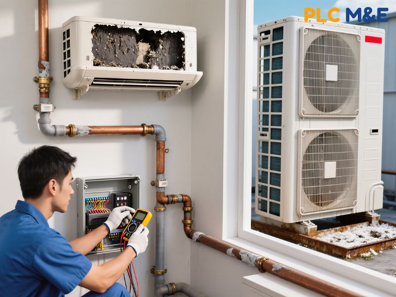 Lỗi điều hòa VRF Toshiba: 7 nguyên nhân phổ biến và cách xử lý hiệu quả tại Vũng Tàu 3 nguyên nhân lỗi điều hòa VRF Toshiba