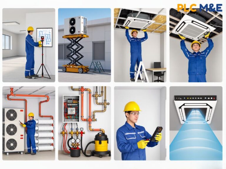 7 Bước Lắp Đặt Điều Hòa VRV Daikin